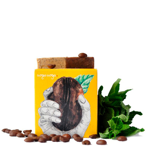 Care for Coffee? - Soap/ Scrub with Coffee and Mint - NUMS | Naturkosmetik & Clean Beauty | online kaufen